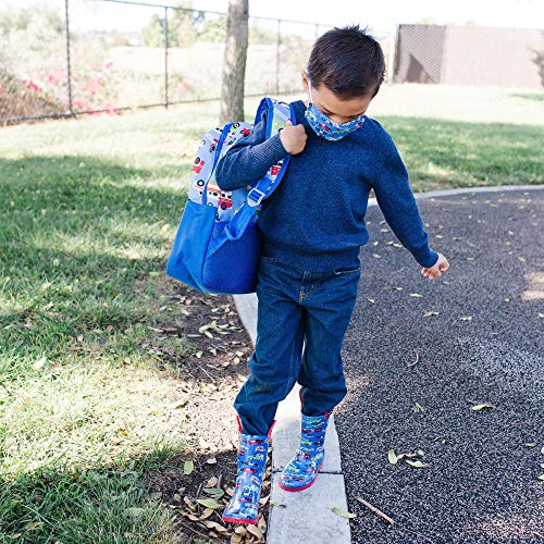 Wildkin 15 Inch Kids Backpack Bundle With Face Mask (Heroes) #TOP6