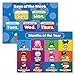 Palace Learning Days of The Week & Months of The Year Poster Chart Set - Laminated - Double Sided (18