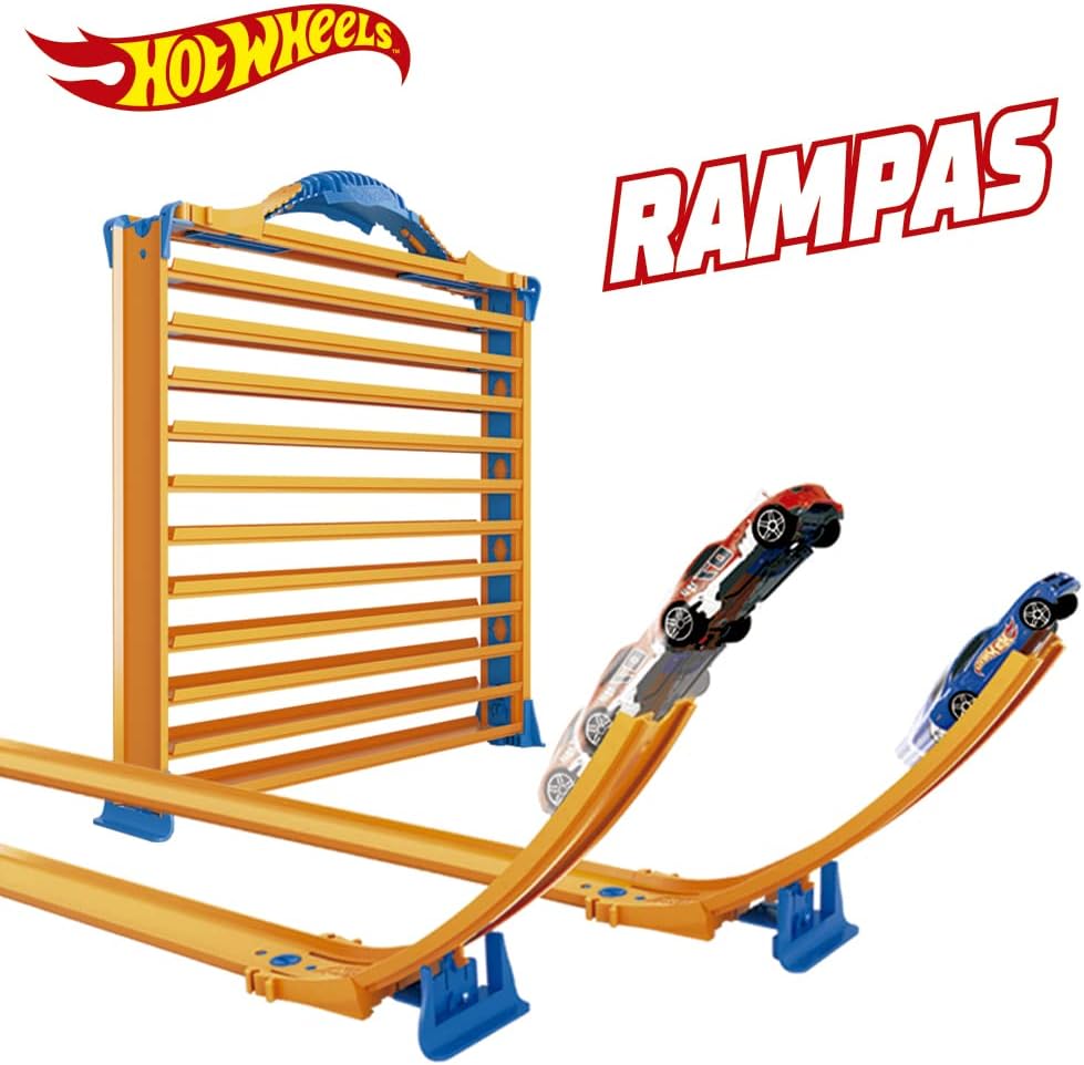 Cefa Toys - Hot Wheels 3 in 1 Car Carrier (04621).Capacity for 44 Cars.