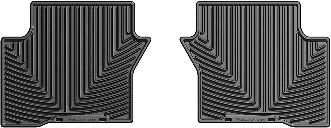 WeatherTech All-Weather Floor Mats for Honda Crosstour 2nd Row (W196), Black