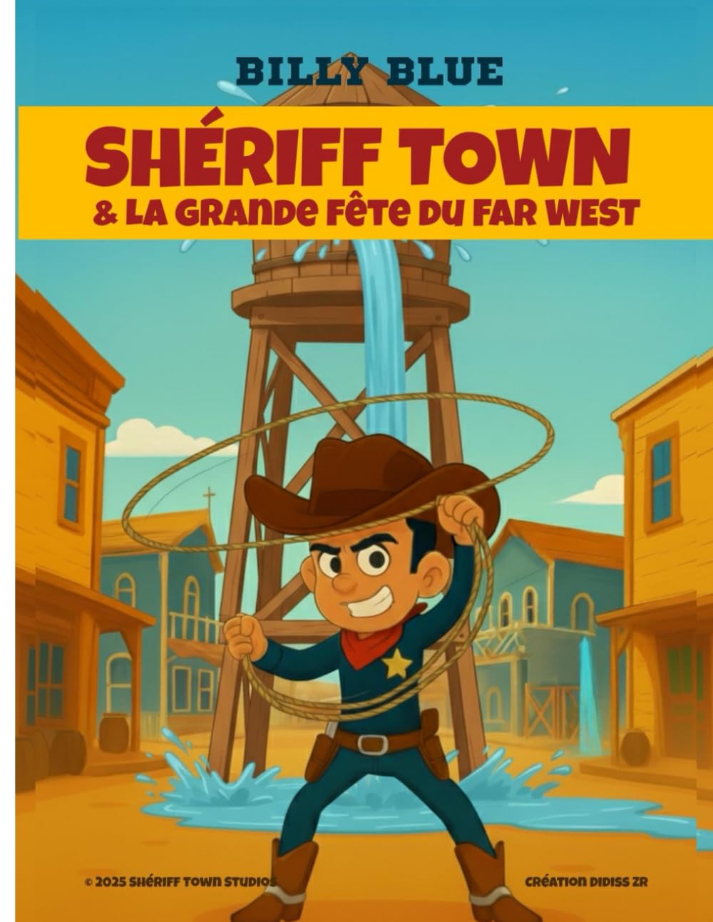 1-BILLY BLUE-SHÉRIFF TOWN & LA GRANDE FÊTE DU FAR WEST-VOL.1 (Les Aventures De Billy Blue)