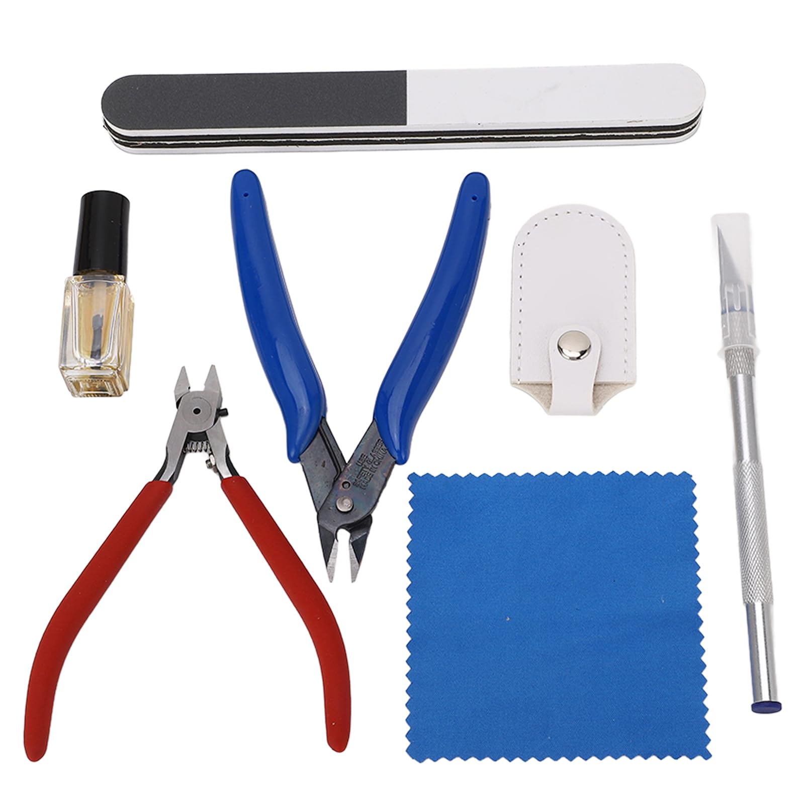 Garosa Tronchese per Fissaggio Modelli Pinza per Modelli in Acciaio Ad Alto Tenore di Carbonio Lama a Filo Singolo per Riparazione in Plastica Manutenzione Impugnatura Ergonomica per Utenti Hobbistici