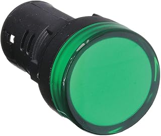 Raised Indicator Light, 22Mm, 120V Green