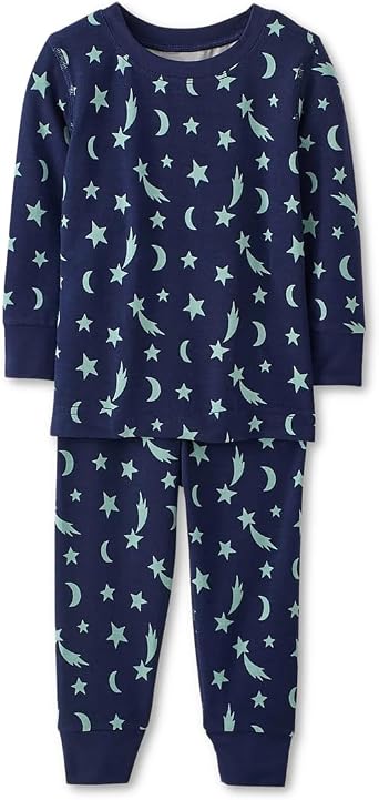 Hanna Andersson Unisex Long John Pajama Set in HannaSoftTM Infant/Toddler/Little Kid/Big Kid
