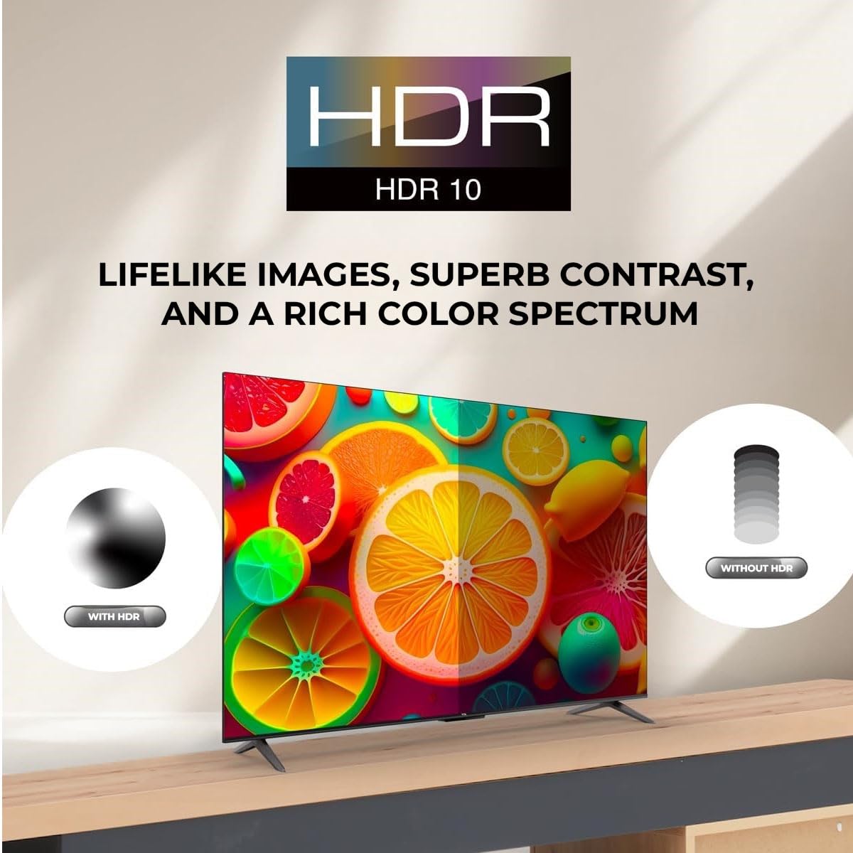 Amazon.com: Hisense 50-Inch R6E5 Television (2024) SmartTV 4K