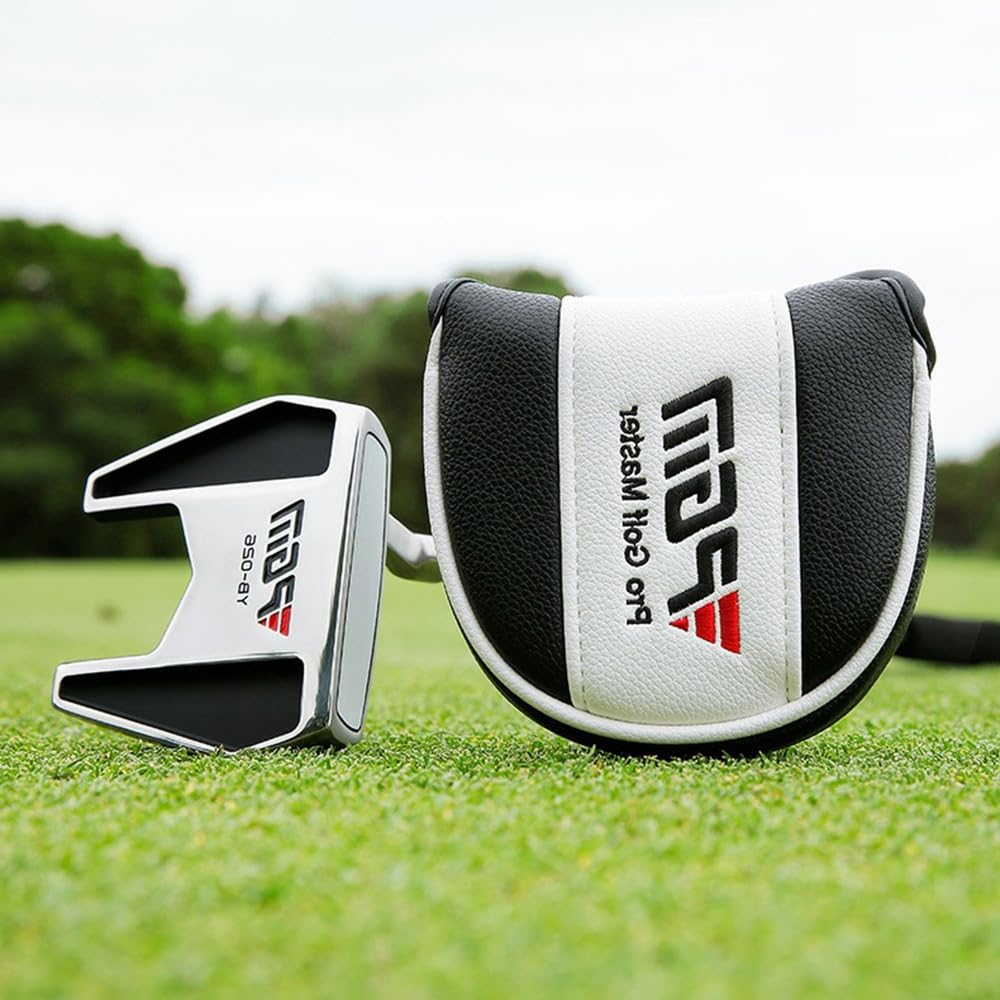 Mazo de golf para golfistas zurdos y diestros con centro de gravedad bajo y cubierta para la cabeza, longitud 34 pulgadas
