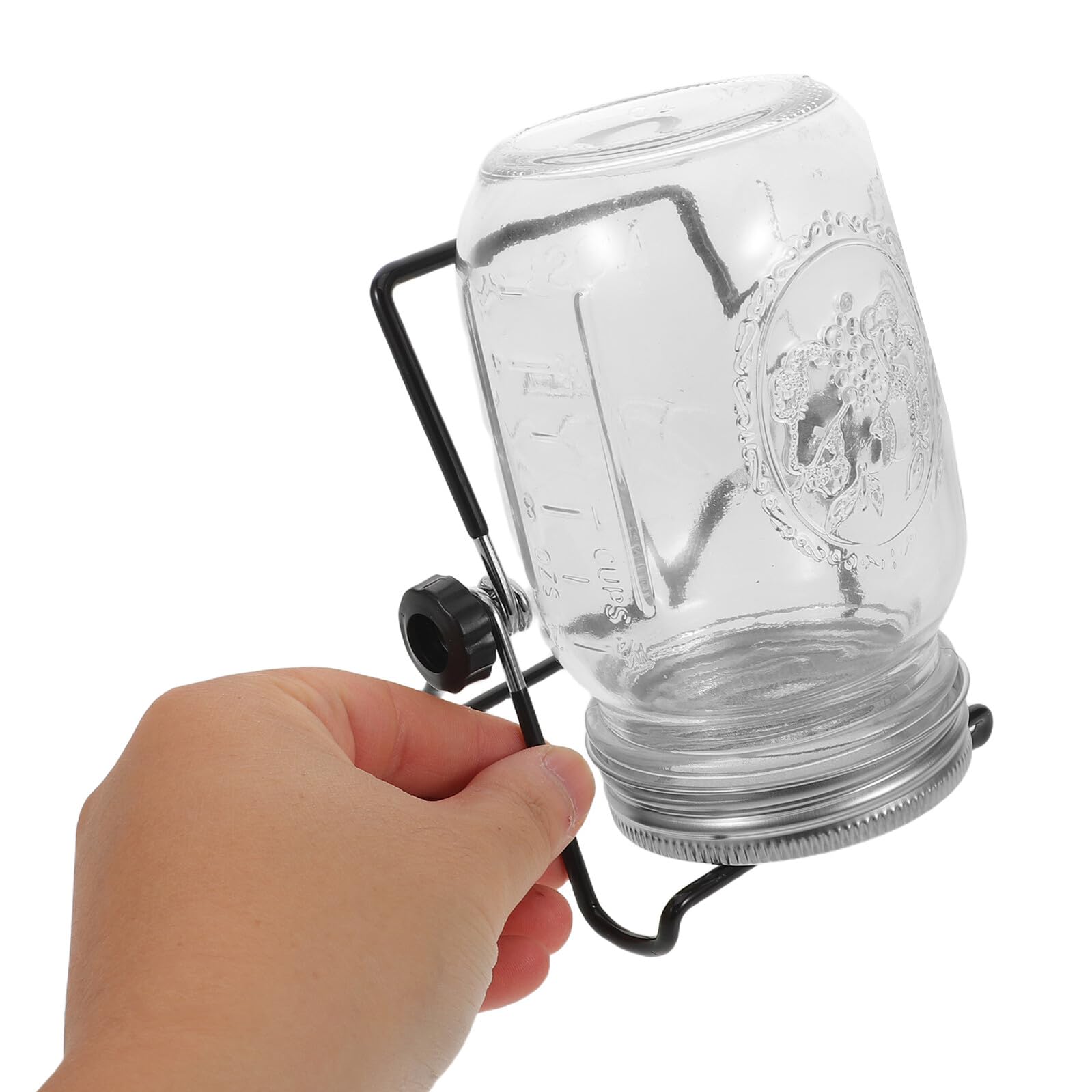 ORFOFE Lot De 2 Pots De Germination avec Couvercles en Maille Kit De Germination Support De Stockage pour Micro-Pousses Couvercles pour Pots De Culture