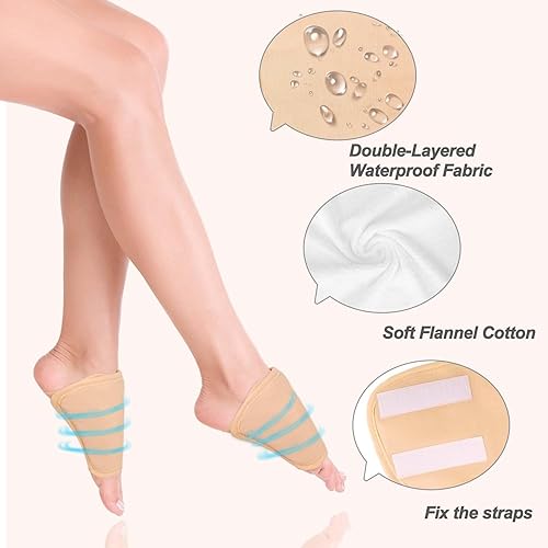 Miniatura 6 de Paquete de 11 unidades de aceite de ricino, almohadillas de algodón orgánico para desintoxicación del hígado, paquetes de aceite de ricino