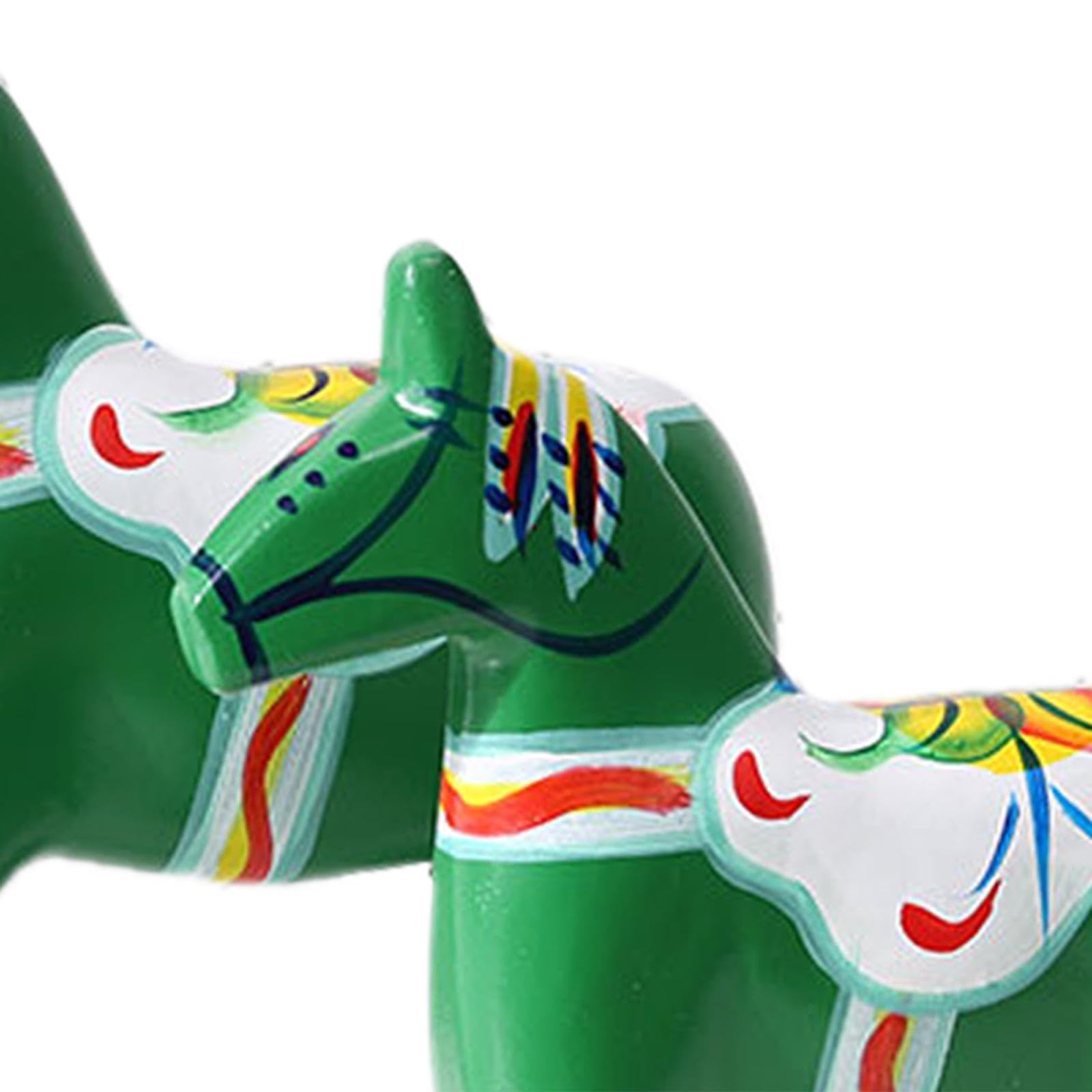 Amazon.co.jp: XLWLLNJ 2x ダーラナの木馬 スウェーデンのダーラナ