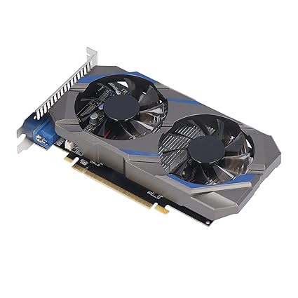 SIK Graphics Card GTX750 GDDR5 128BIT 4GB 1072MHz 5400MHz Computer Graphics Card Dual Fan 4K HDR Tech 4G Graphics Cards for Desktop