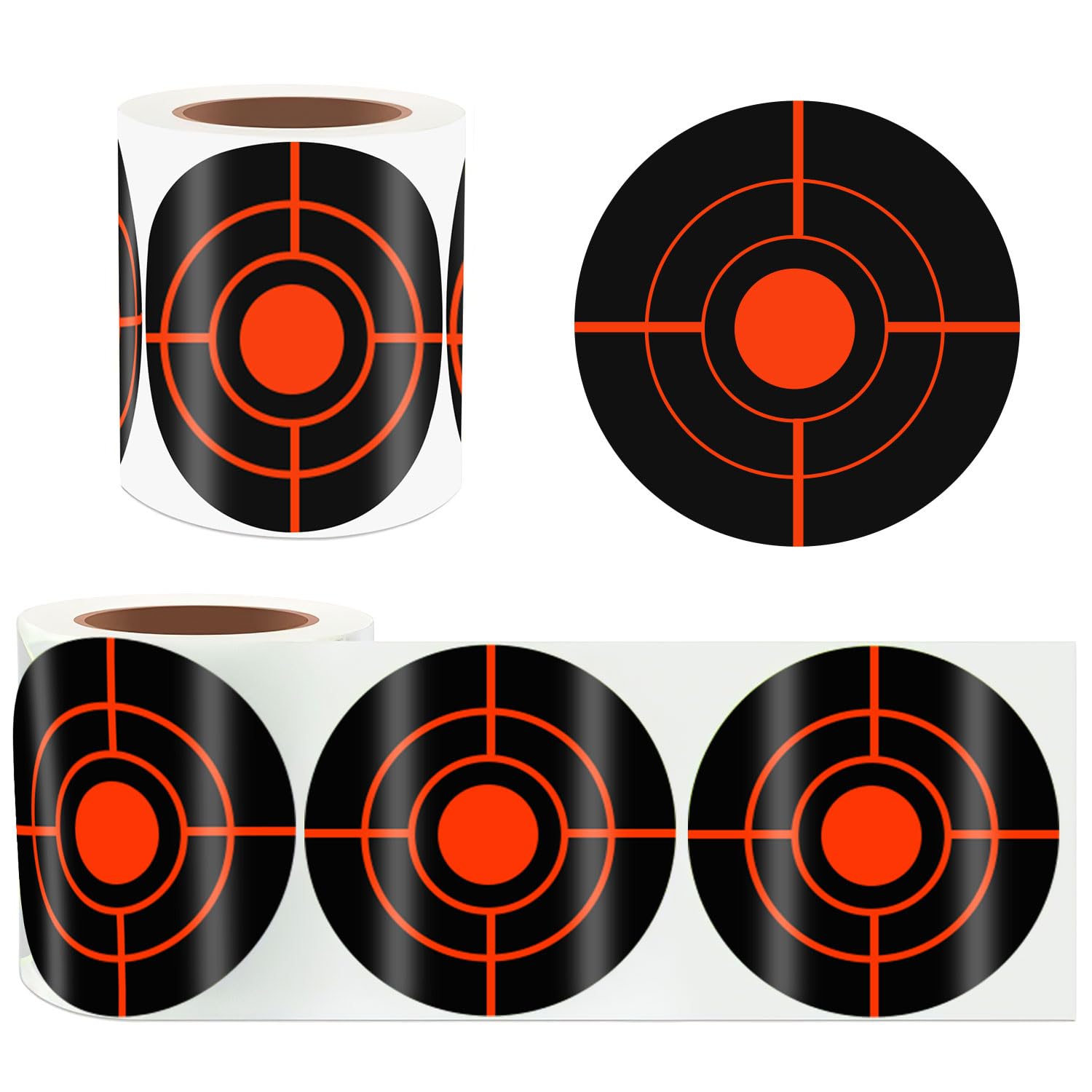 BendJoy® Shooting Aim Bullseye Stickers, 100Pcs Shooting Target Stickers, 3inch Self-Adhesive Splatter Target Stickers for Shooting Game, Archery Bow, and Practice Training (B0DDPJTMH1) Amazon Price History, Amazon Price Tracker