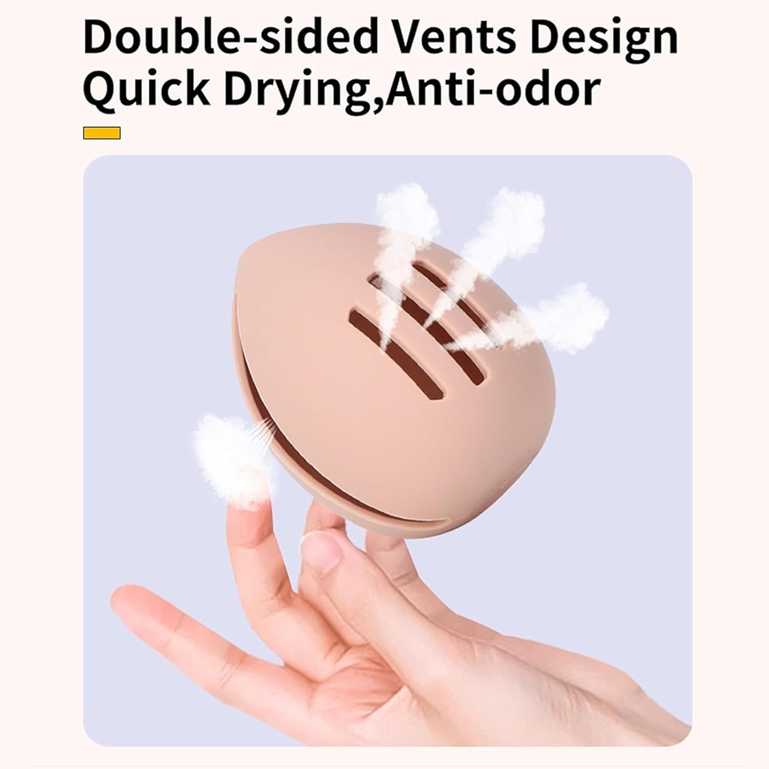 3 Piece Beauty Blender Organiser, Puff Holder Organiser, Breathabl