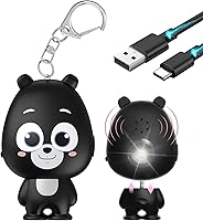 Vista 16 de Alarma de seguridad personal para mujeres, alarma personal recargable para mujeres, niños y ancianos, sirena fuerte de 130 dB, luz estroboscópica