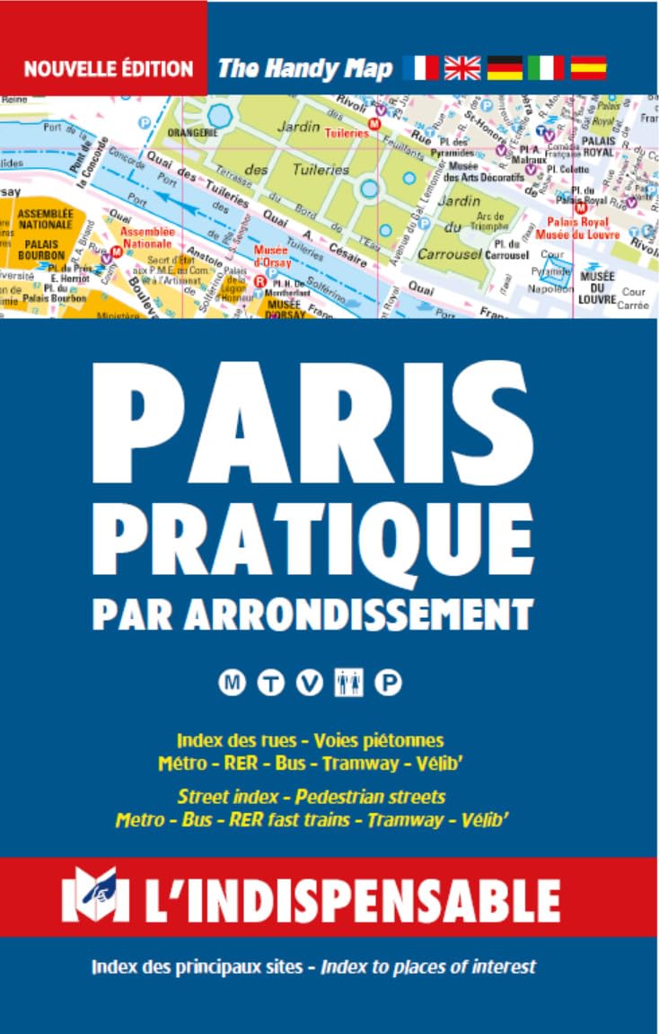 Amazon.fr - Plan de ville : Paris pratique par arrondissement