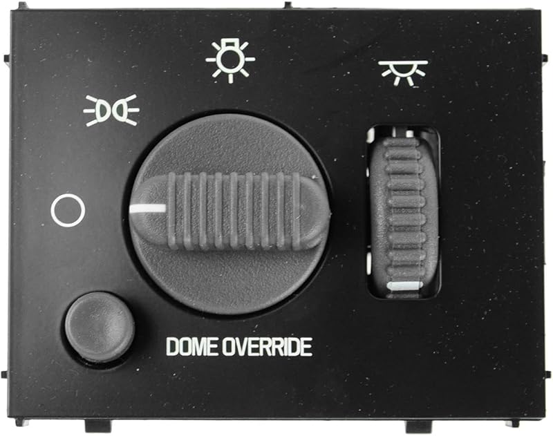 Interruptor dimmer dos faróis 1A Auto para Chevy GMC 1999–2002 – 1 unidade