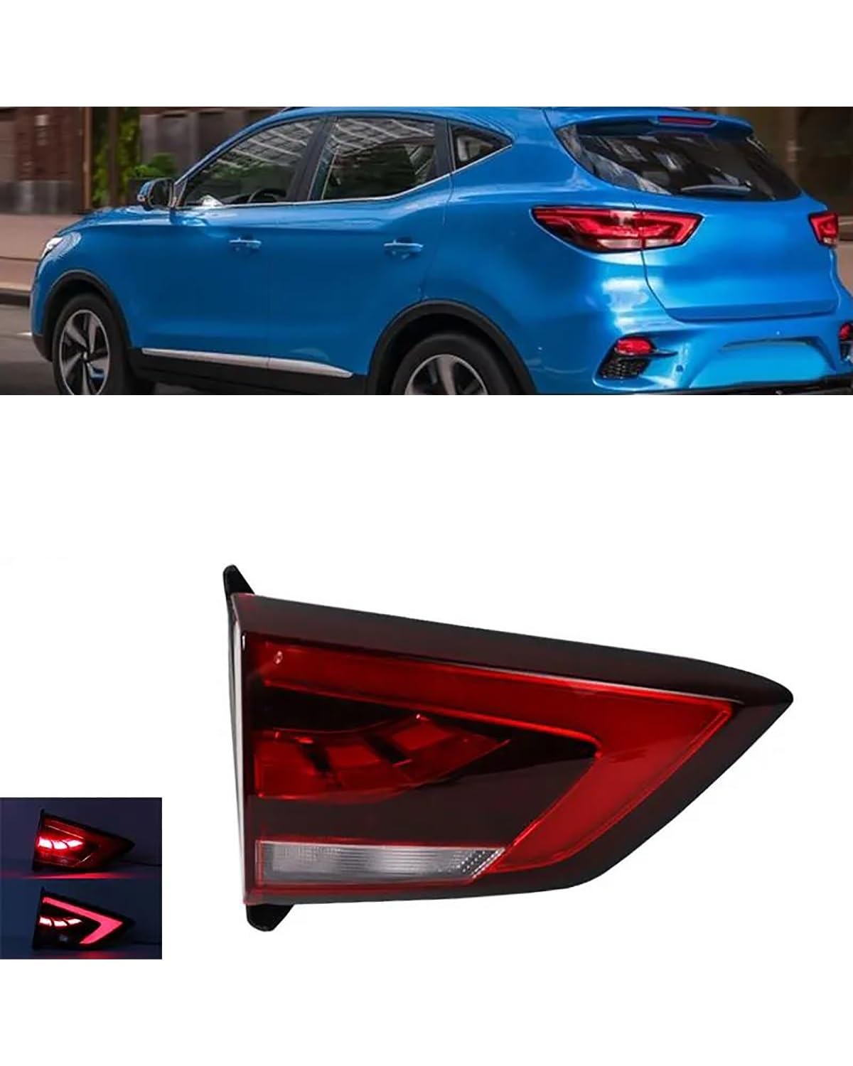 Fanale Posteriore Per Auto Per MG Per ZS 2020 2021 2022, Rosso, LED, Luce Segnale Parcheggio, Montaggio Facile