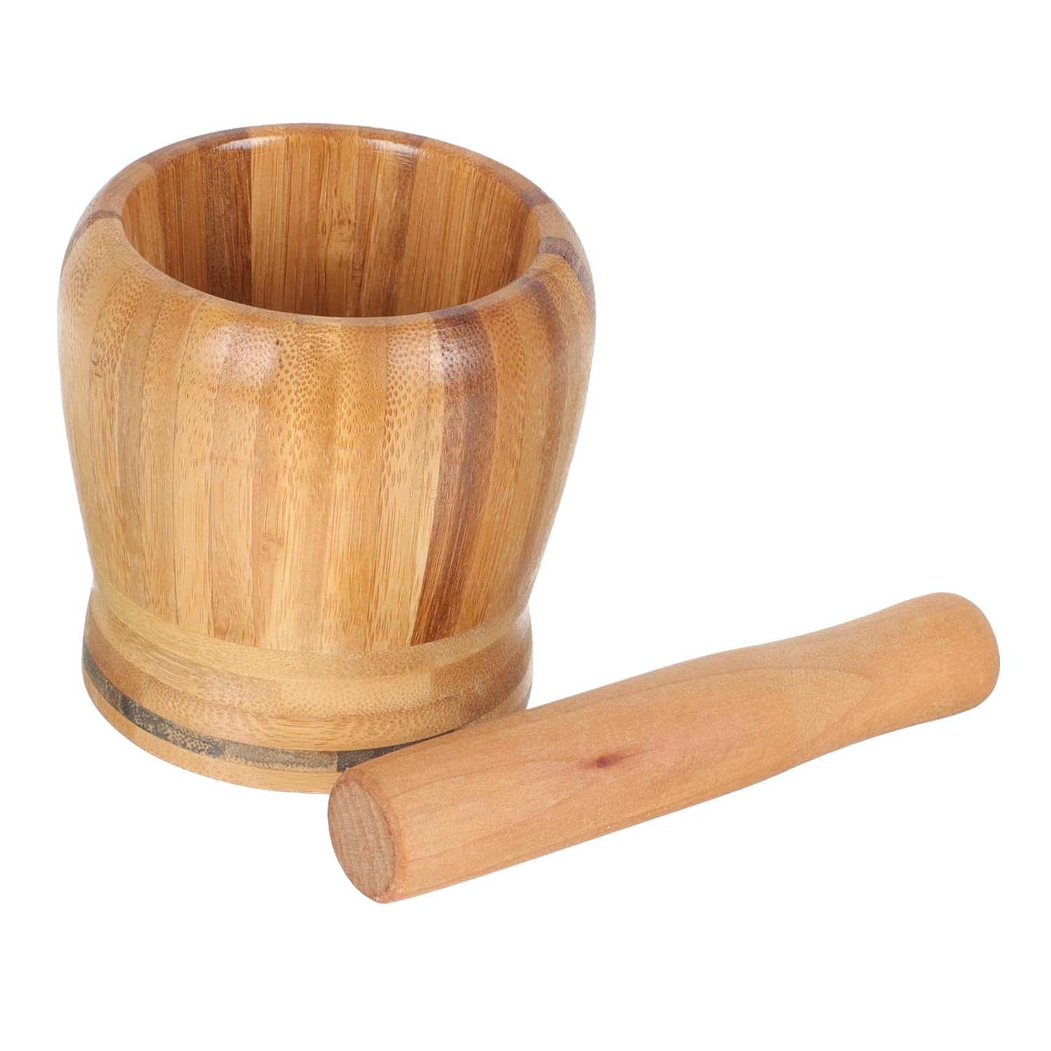 Mortar Pestle Garlic Grinder Bowl Kitchen Accessory for Crushing Spices Ginger Nuts Easy Manual Crusher with Compact Design and Operation