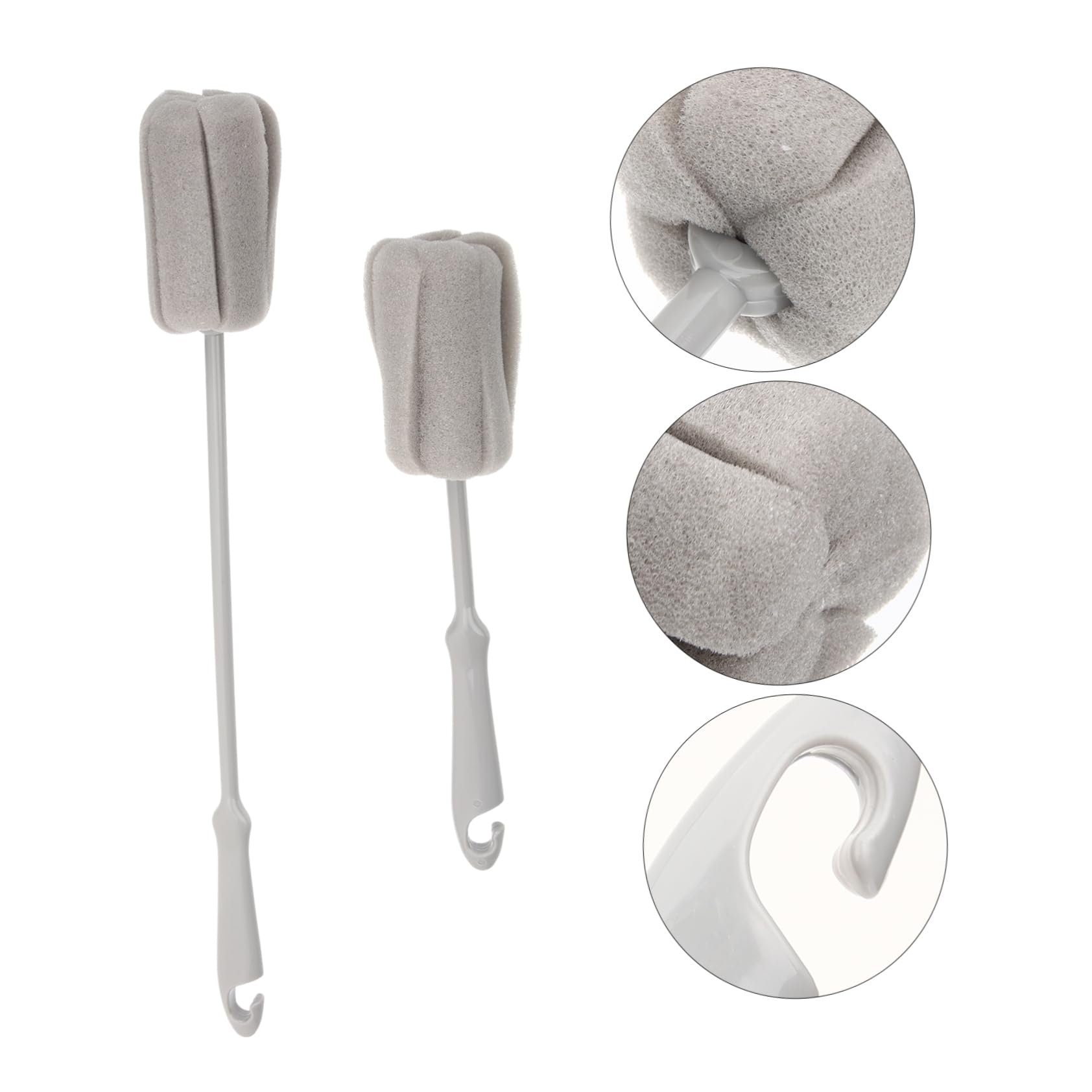 esponjas, 4 esponjas de Limpieza Cocina, Cepillo Esponja for Botellas Agua, for Lavar Platos