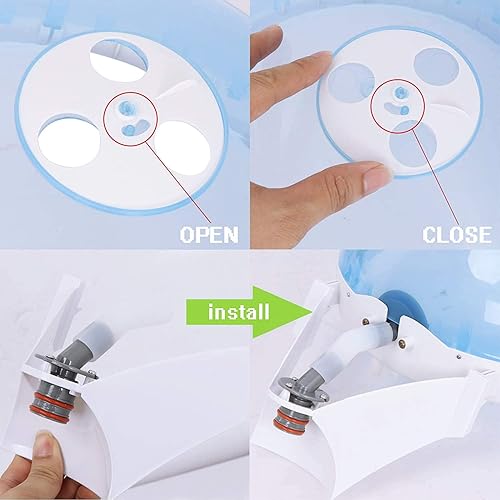 Miniatura 6 de Vaporizador facial 3 en 1, vaporizador para el cabello, humidificador de aire, sistema de hidratación hidratante de niebla caliente, atomizador