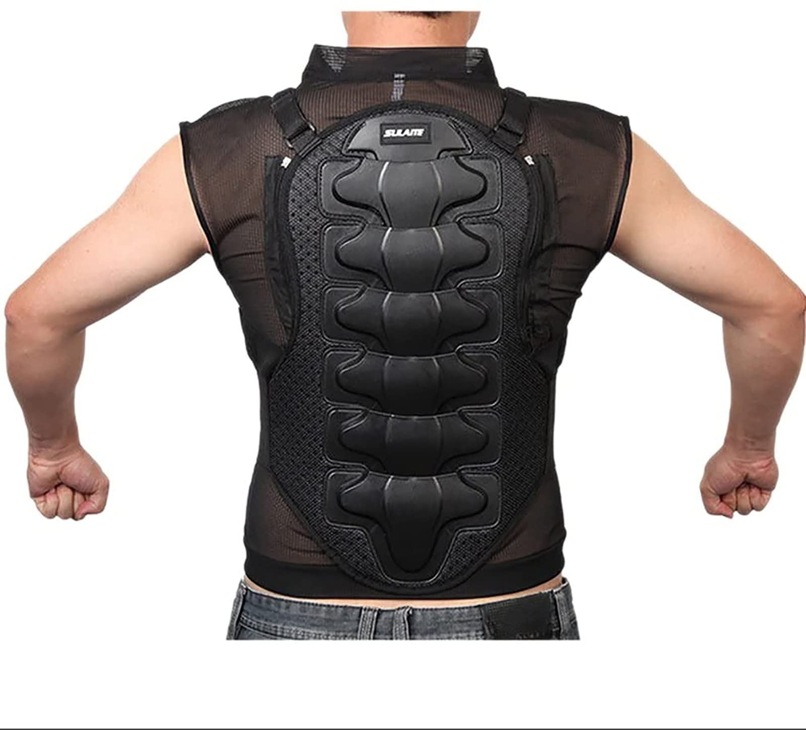 Gilet protettivo per moto da cross, motocross, sci, snowboard, taglia adulto