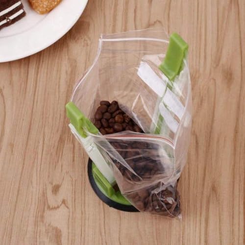 Miniatura 7 de Soporte para bolsas, soporte para bolsas con cierre de cremallera, abridor y soporte para bolsas de almacenamiento de alimentos, ajustable, manos