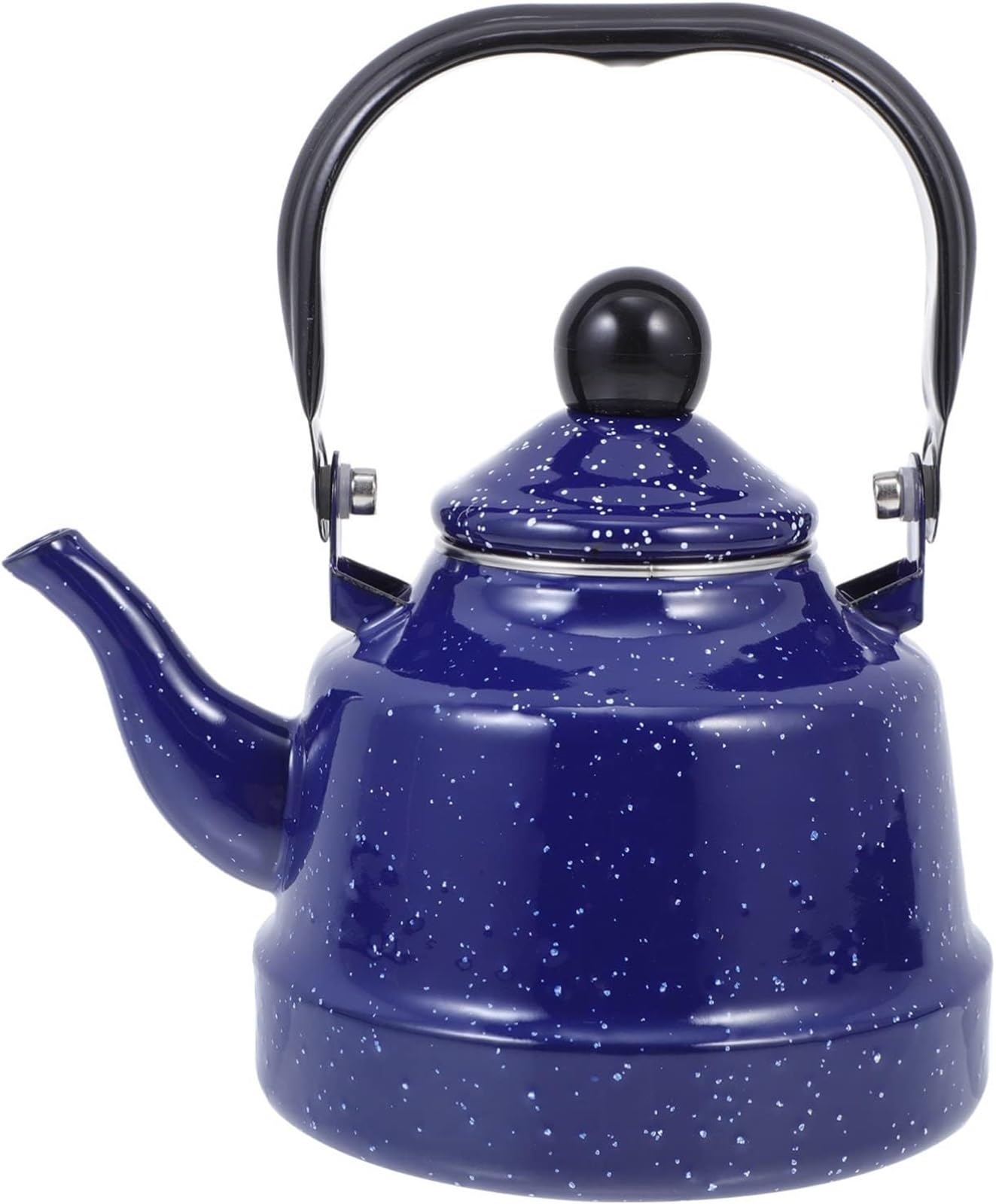 Czajnik z uchwytem, ​​szybko nagrzewający się czajnik na gaz, indukcję, prąd(Blue,1.1L)