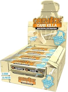 Grenade Batonik Proteinowy Ciastko Z Białą Czekoladą 12x60G