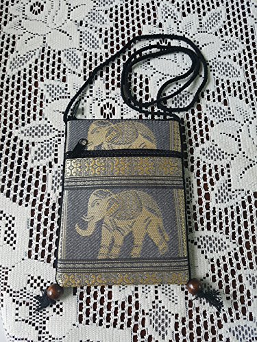 BTP Hmong Bag Hill Tribal Elephant Mini Crossbody Single Shoulder Bag Cellphone Case Passport Holder Travel Pouch3