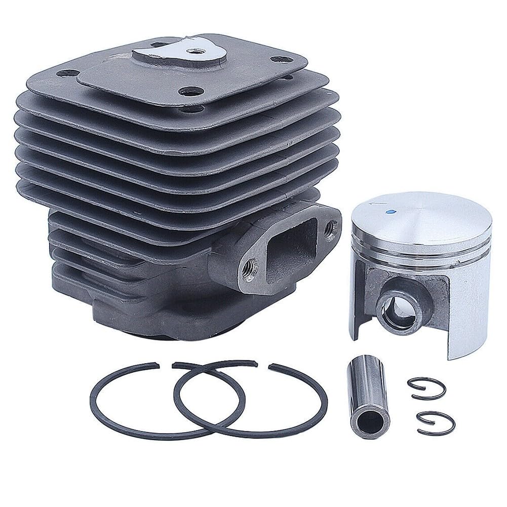 Pistón cilíndrico de 47 mm y kit de anillo para motosierra Stihl TS350 TS360 08 08s, pieza de repuesto 4201 020 1200 1108 020 1200