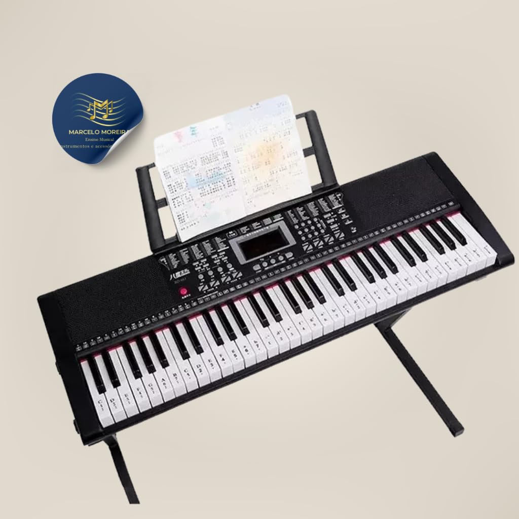 Teclado Devox BD- 661 61 Teclas Profissional Preto : Amazon.com.br