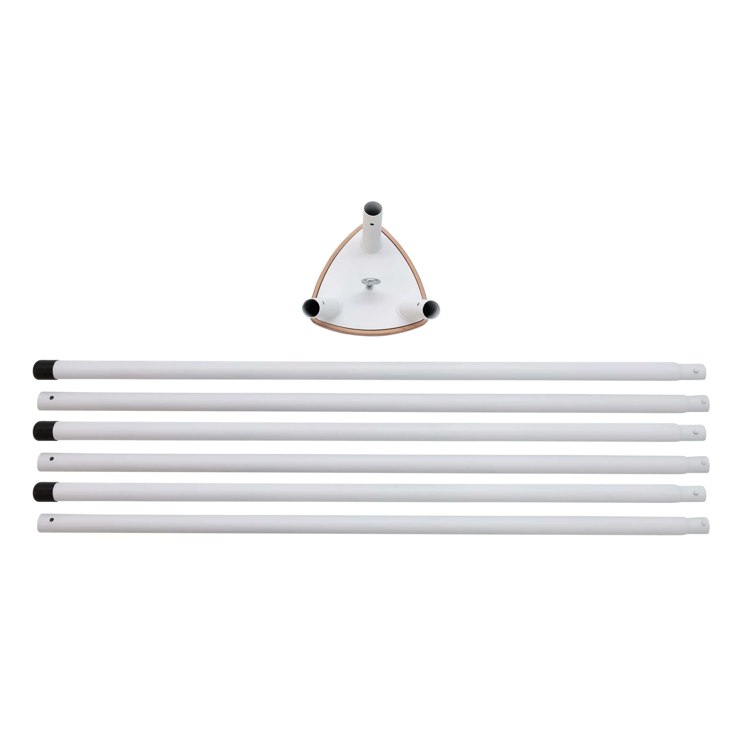 SCHMUSEWOLKE Berceau à ressorts Gris – Ensemble avec cadre en tipi blanc – Hamac pour bébés et tout-petits de la naissance à 3 ans – Coton bio – Avec matelas en laine de mouton