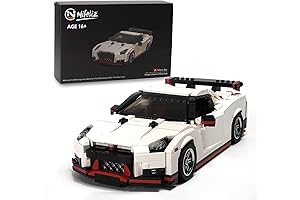 LEGO GTR: Buildable Toy Model Race Car Set