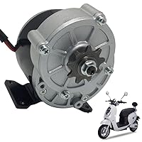 Vista 7 de Motor eléctrico de reducción de engranajes MY1016Z3, 24 V - 350 W, con piñón de 9 dientes para patinete eléctrico