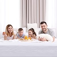 Vista 5 de Utopia Bedding - Protector de colchón impermeable tamaño King, con zíper, funda de colchón a prueba de chinches y ácaros, funda de colchón
