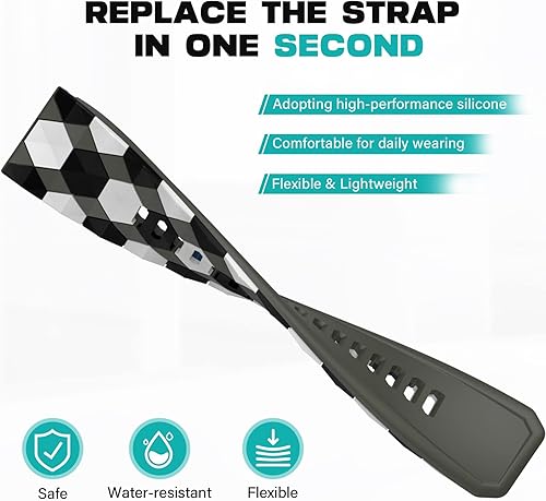 Miniatura 3 de OVERSTEP Compatible con la correa de reloj Fenix 5, 0.866 pulgadas QuickFit Correa de liberación rápida para Garmin Fenix 5 PlusFenix 6Fenix 6