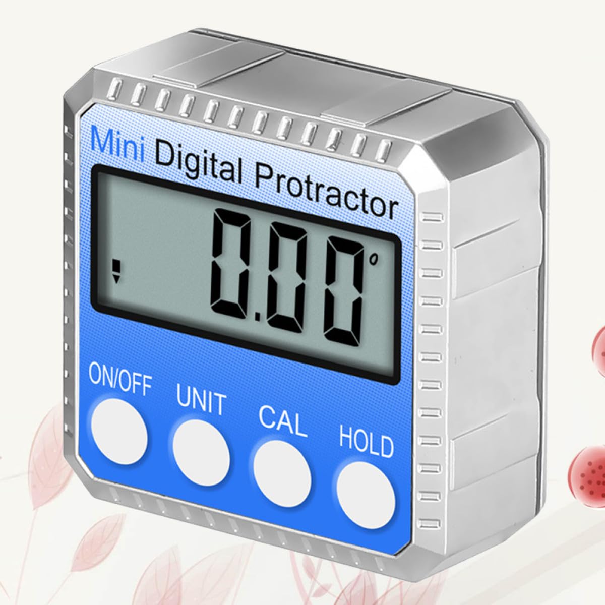 Inclinómetro Digital Magnético Resolución 0.1° de Aleación de Zinc y Absoluta y Precisión ±0.2° para Medición Relativa en Industria Médica y Pruebas Instrumentales