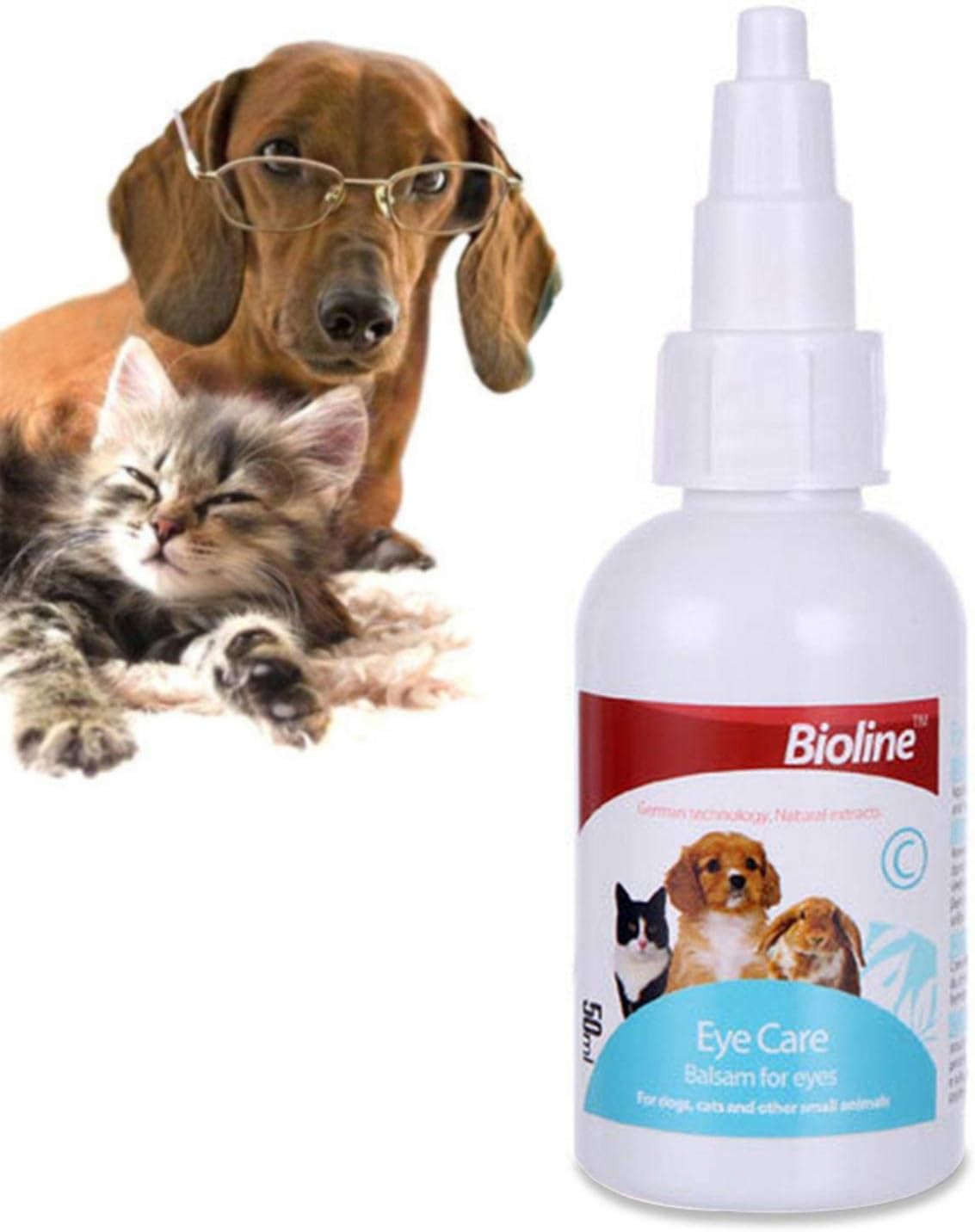 Lopade 犬猫の目のケア ペット用 目薬 50ml 犬 猫 点眼剤 安全