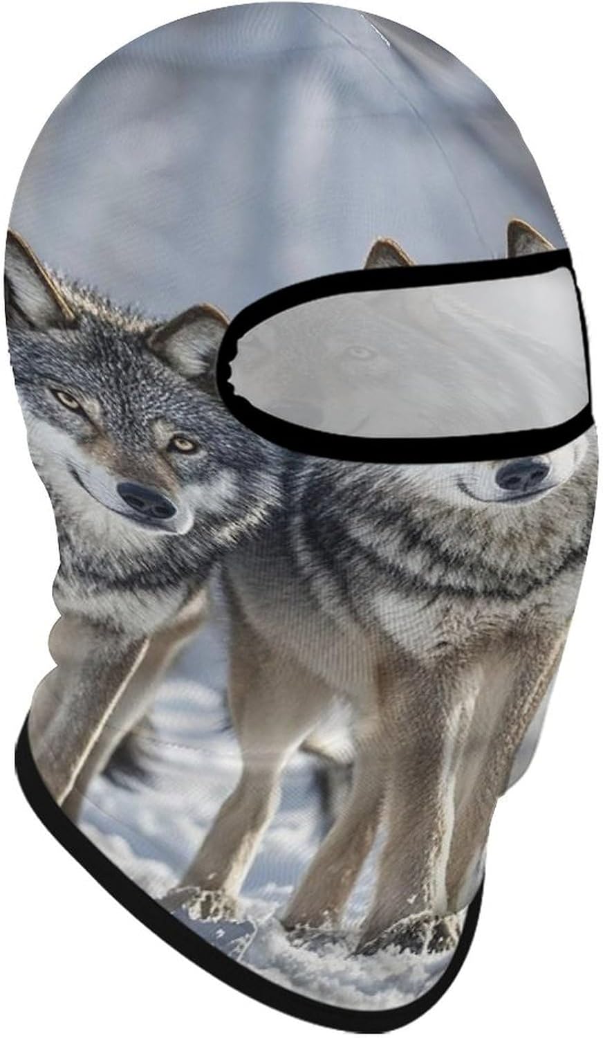 Balaclava Face Mask for Men Women Sun Protection Full Face Cover | Breathable Pack of Wolves Full Face Mask Windproof Ski Mask Motorcycle Helmet Lining for Outdoor Sport Cycling