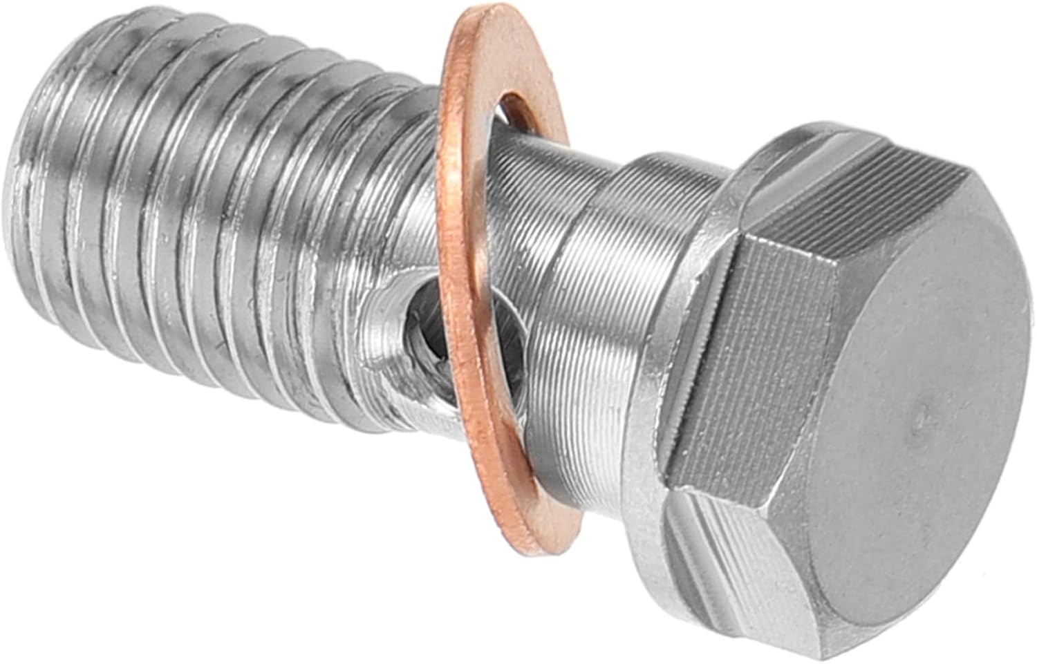 Mikinona 2pcs Brake Caliper Bolt Stainless Steel Screw for Disc Brake Installation Lightweight Hollow Design Easy to Install Car Supply Automotive