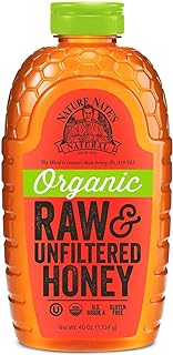 Nature Nate's 100% Organic Pure Raw & Unfiltered Honey (40 oz.)