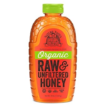 Nature Nates 100% Organic Pure Raw & Unfiltered Honey 40 oz.