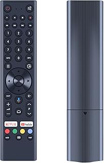 hr46a stt001 Replacement Remote Control for CHIQ Smart Tech Compatible with RM-C3414 30604611CXHUN004 EC43S1A EC50S1A EC55S1A BLAUPUNKT BA32H4142LEB (No Voice Function)