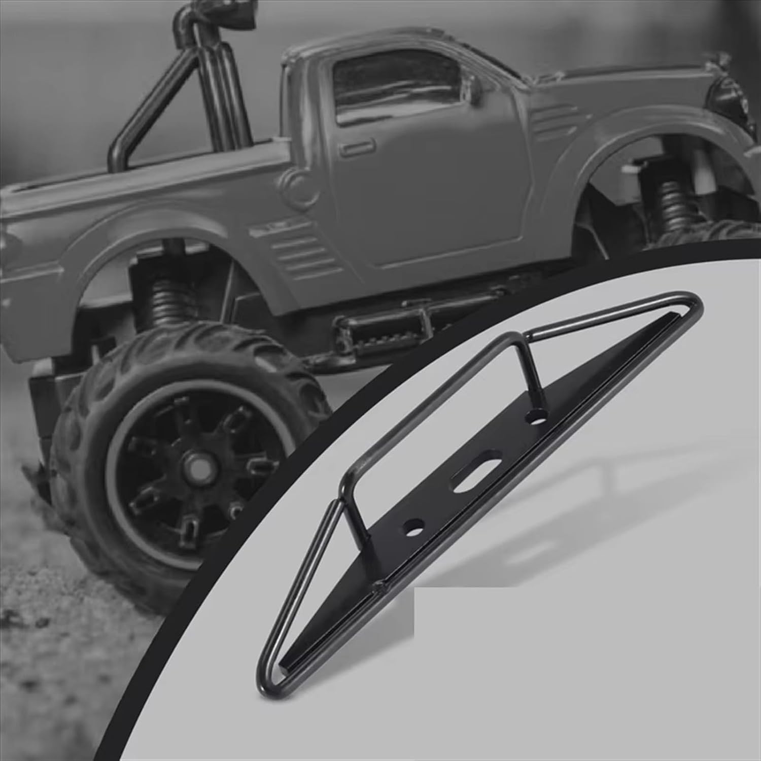 RCバンパー Compatible With MN D90 D99 D99S MN90 MN99S 1/12 RCカーアップグレード