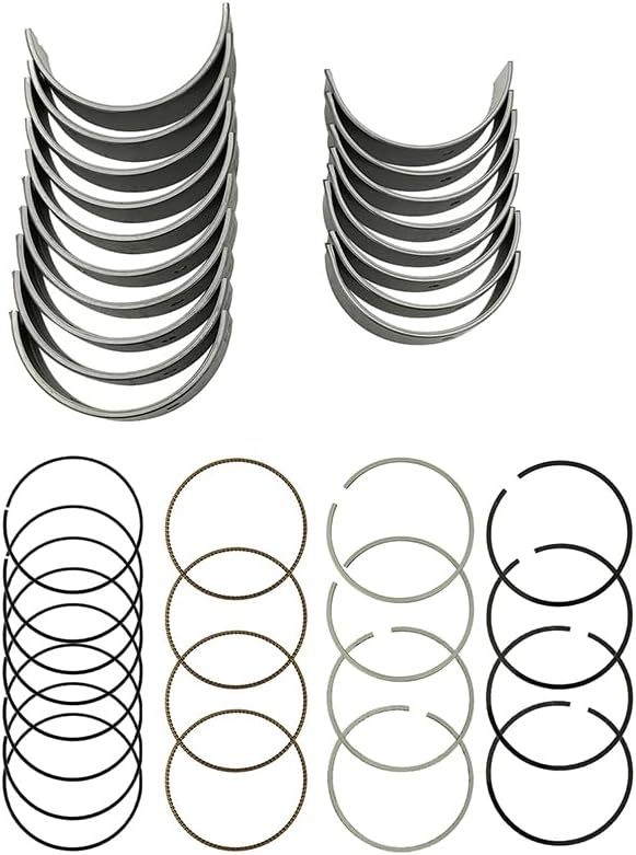 Piston Rings & Main Rod Bearing Standard Fits for Toyota Camry Matrix Corolla RAV4 Scion TC XB 2.4L 2007-2010