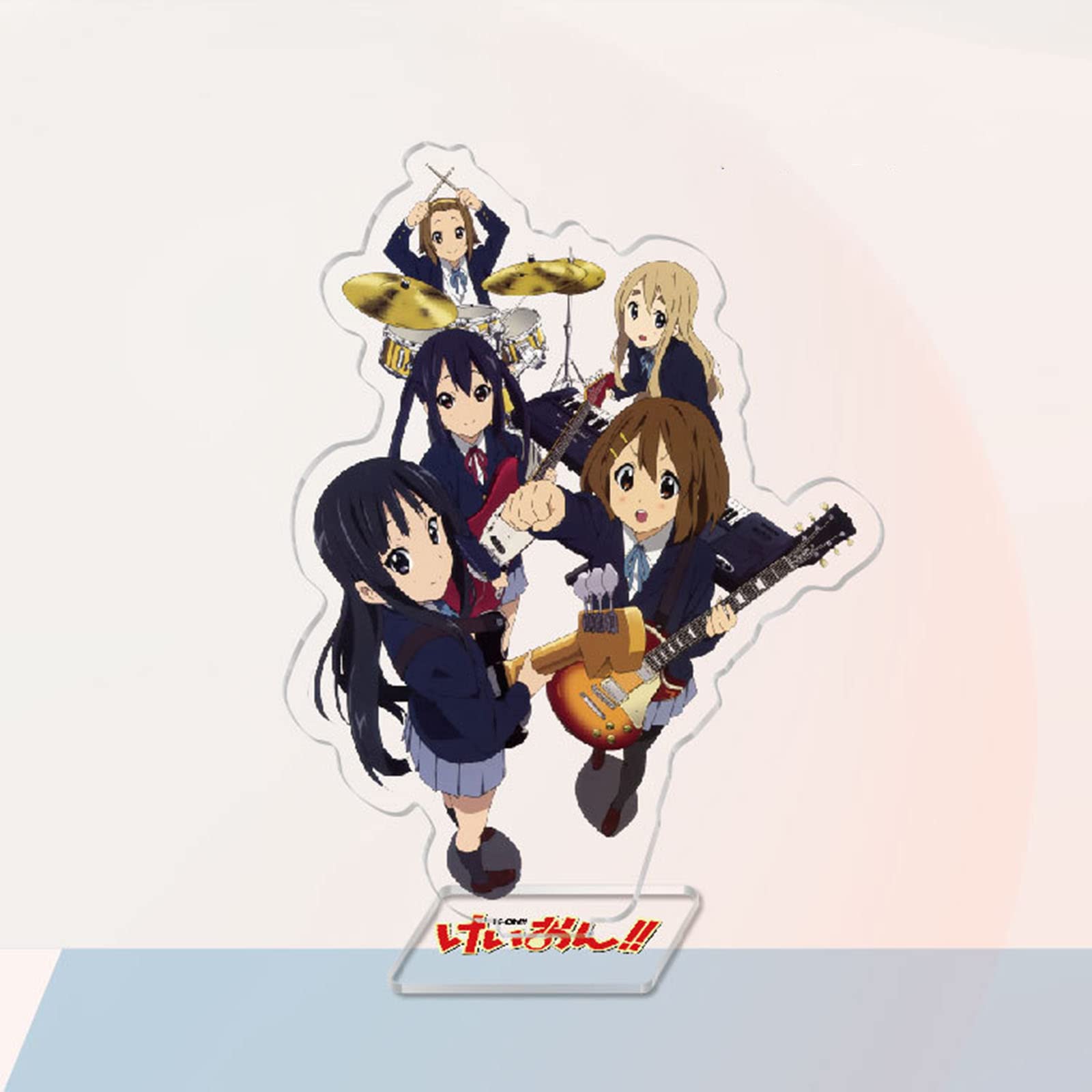 EISME けいおん アクリルスタンド 軽音少女 グッズ 中野梓 秋山澪 平沢唯 琴吹紬 田井中律 フィギュア アクスタ 台座あり 置物 展示用  装飾品 軽量 おしゃれ コスプレ 小物 萌えグッズ (20)
