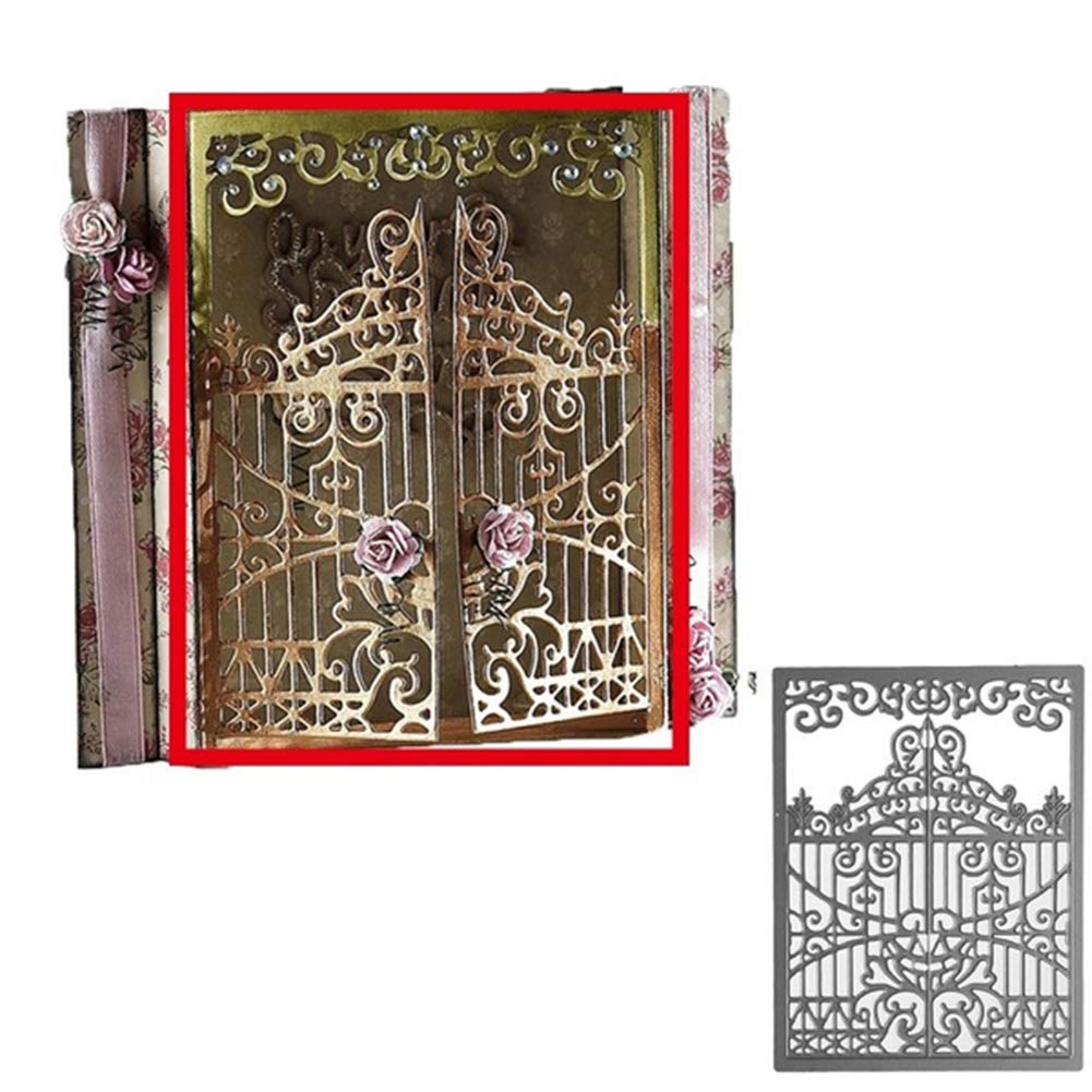 Gemini_mall Fustelle In Metallo Per Biglietti E Scrapbooking - Set Per Taglio E Goffratura, Compatibile Con Big Shot - 4