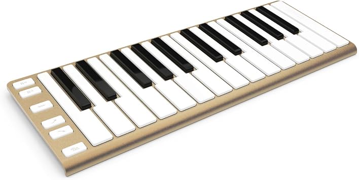 Artesia Xkey 25 USB MIDI Controller - Gold