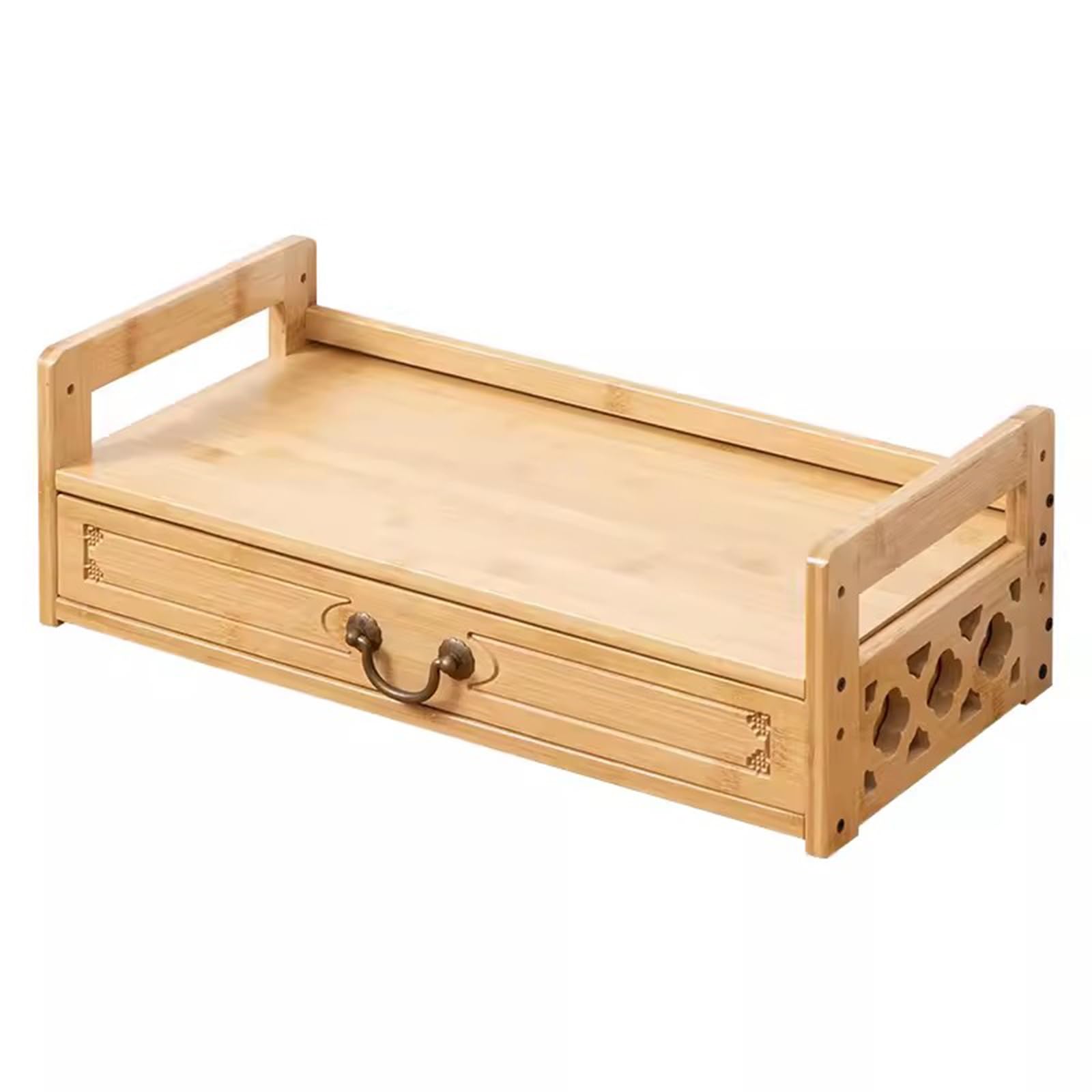 Table de méditation d'autel spirituelle en bois de bambou pour la prière