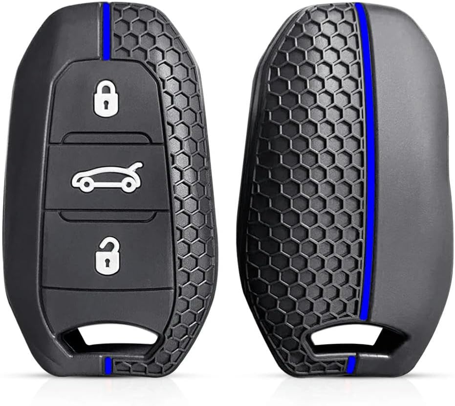 Car Silicone Key Shell for Peugeot 308 408 508 2008 3008 4008 5008 for Citroen C1 C4 C4L C6 C3-XR Picasso DS3 DS4