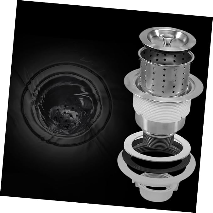 Colador para fregadero de acero inoxidable 11 cm miniatura 5